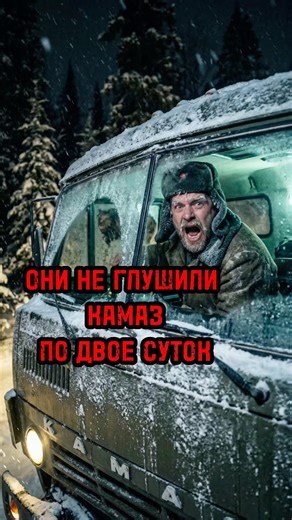 КАМАЗ НЕЛЬЗЯ БЫЛО ГЛУШИТЬ НА ЗИМНИКЕ