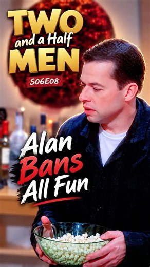 Two and a Half Men S06E08 | Alan Finds Out Jake Hid His Grounding—and Bans All Fun