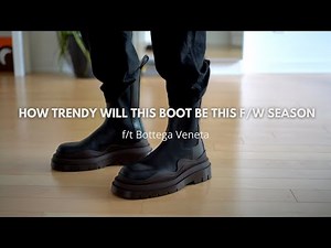 How trendy will the BOTTEGA VENETA tire boots be for FW21 (Styling & review)