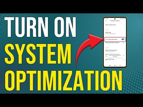 How To Turn On System Optimization On Redmi (How To Enable MIUI Optimization On Redmi)