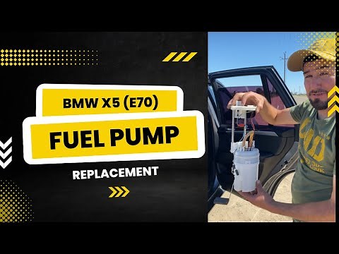 07-13 BMW X5 (e70) fuel pump replacement!