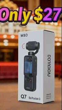 $27 Gimbal Camera Vs Professional DJI - Watch This #camerachallenge #testing