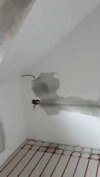 ♨️ Încălzire în pardoseală într-o mansardă de pensiune, în renovare