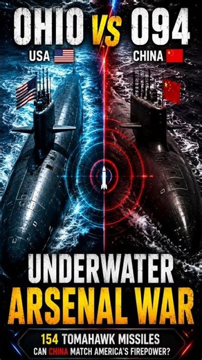 Ohio-Class vs Type 094: America's Underwater Arsenal vs China’s Nuclear Fleet 🇺🇸🇨🇳