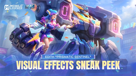 170K views · 5K reactions | The new MPL skin Edith "Prismatic Sentinel" will be available on 03/07! Join Edith and experience MLBB esports charm in game! Check out the in-game effects in this preview! #MobileLegendsBangBang #MLBBNewSkin | Mobile Legends: Bang Bang | Facebook