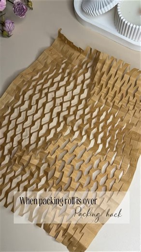 DIY | CRAFT | DECOR | ❗️⚠️Small business owners, save this. Last-minute packing hack when packing roll is over✂️ My You Tube channel 👉... | Instagram