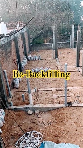 Plinth Beam ke Baad Backfilling Process | House Construction Step by Step | Grow Civil Projects