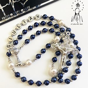 Personalized Rosary | Custom Rosary | Handmade Rosary | Baptism Rosary | Mothers Rosary - Etsy
