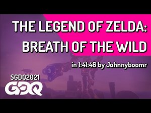 The Legend of Zelda: Breath of the Wild by Johnnyboomr in1:41:46-Summer Games Done Quick 2021 Online