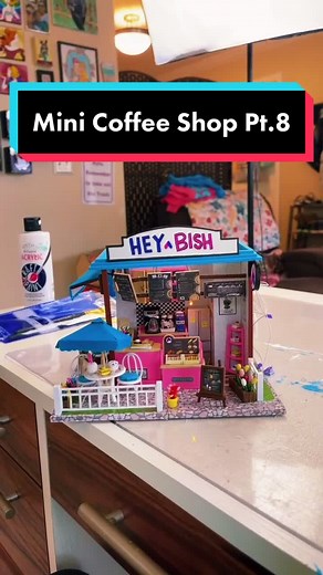 Custom Mini Coffee Shop Customization