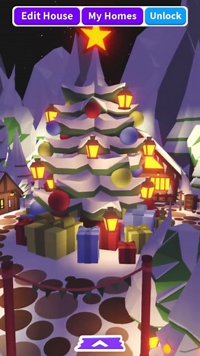 Christmas Village Build in Roblox Adopt Me | Winter 2023