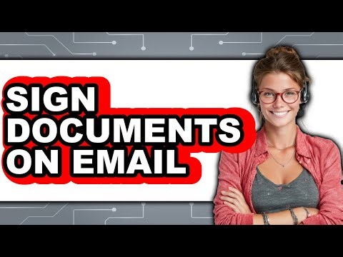 How to Sign Documents on Email