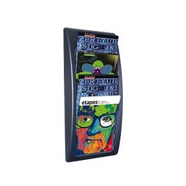 Fast Paper Quick Fit Wall Display A4 Black