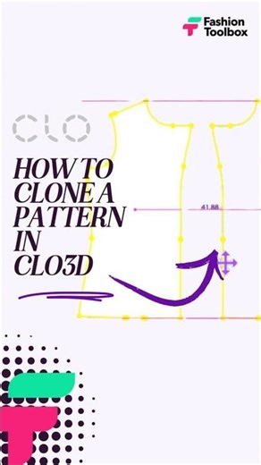 How to Clone a Pattern Symmetrically in CLO3D