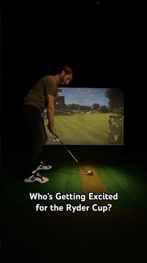 Ryder Cup 2025 at Bethpage Black on Trackman Golf Simulator Software! #golf #rydercup2025 #trackman