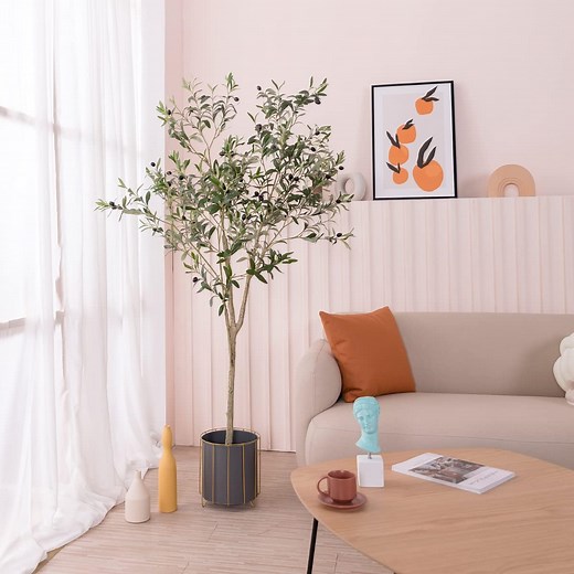 We Found the Best Faux Olive Trees for Any Space