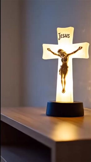 Let His Light Guide You When the world feels dark, let this 3D Acrylic Jesus Cross Night Light remind you, you're never alone. It's warm glow brings peace, comfort, and hope - day or night. Perfect for bedrooms, prayer rooms, or as a meaningful gift for someone who needs light in their life. Adjustable brightness | 3D design | Faith-inspired Tap "Shop Now" and feel His presence shine through your home. | Justgoodies