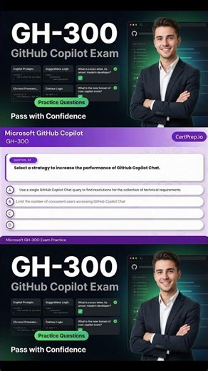 Microsoft GH-300 Practice Test 2026: GitHub Copilot Exam Questions & Answers