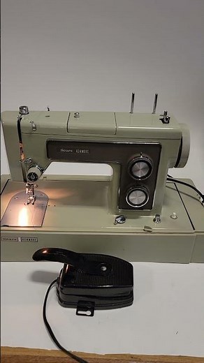 Vintage Sears Kenmore #5186 Sewing Machine with Cabinet - Model:158.15160 Nirad eBay