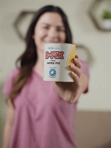 Repara fisuras con Cinta Imper-Fix de Betterware