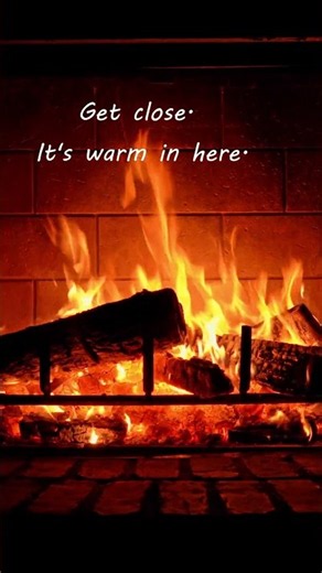 Come Sit by the Fire 🔥 Crackling Fireplace for Sleep #relax #burningfireplace #fireplace