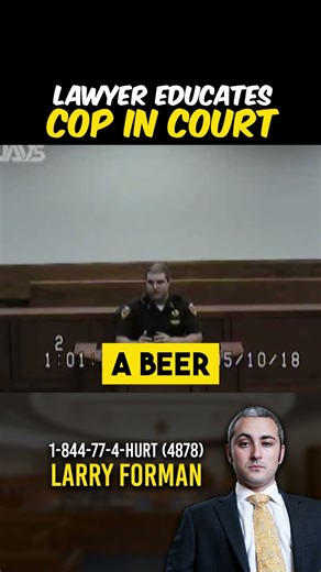 Laywer EDUCATES Cop In Court