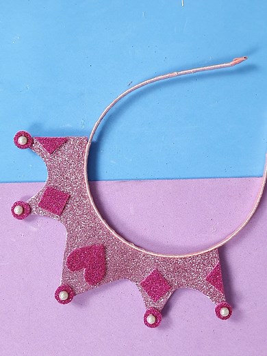 DIY - Como Fazer uma Tiara de Princesa com EVA em Minutos