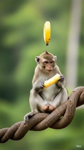 The Endless Banana Toss 🐒🍌 – You Won’t Believe the Loop!”