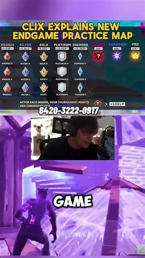 CLIX Just Released The BEST Fortnite Endgame Practice Map! 🔥
