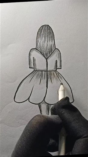 letter Y Easy Girl drawing #drawing #art #painting #shorts