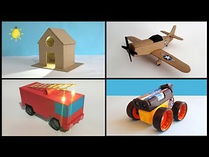 PROYECTOS ESCOLARES. Casa con Luz, Coches Electricos y Avion Electrico