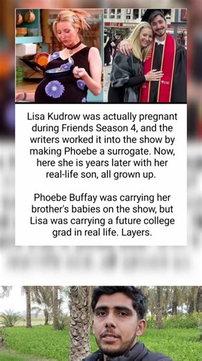 Lisa Kudrow was actually pregnant during Friends Season 4, and the writers worked it into the show.