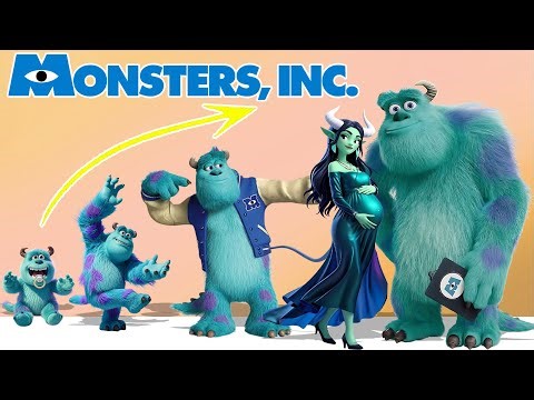 Monsters, Inc Growing Up Compilation | Sky Wow