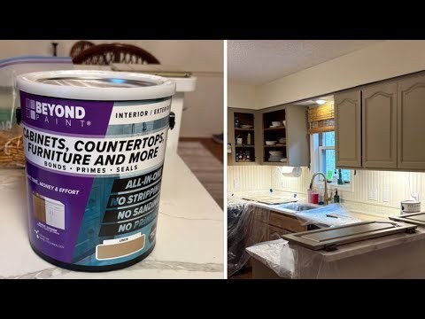 The truth about “Beyond Paint”. Update ugly cabinets. No sanding or Priming. No way!
