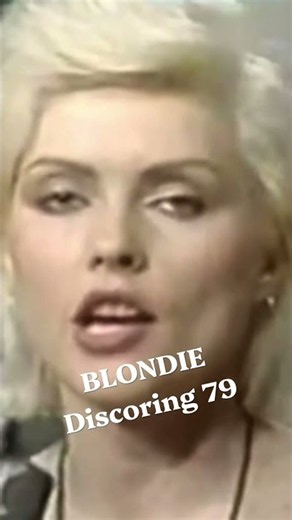 BLONDIE a Discoring 1979 #blondie