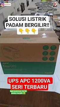 Solution for Rolling Blackouts | Newest APC UPS BVG1200I-GR Series #shortsunboxing