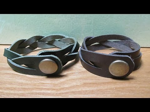 【はじめてのレザークラフト】ブレスレット【アシェット】