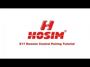 X17 Remote Control Pairing Tutorial