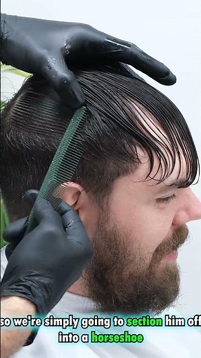 How To Make A Horseshoe Section! | Barber Tutorial | Mens Haircuts