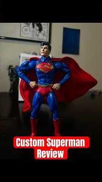 Custom Superman Action Figure Review #superman #dc #dcmultiverse #customactionfigure #custom