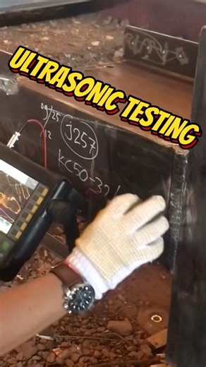 ULTRASONIC TESTING !!! #welding #ndt #nondestructivetesting #ultrasonictesting #welder