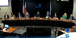 Springfield Mayor Jeff Schrag and elected councilmembers swear in their new roles