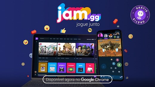 Jam.gg: Plataforma gratuita de jogos chega ao Brasil
