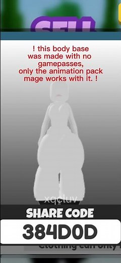 Robloxian Highschool body bases