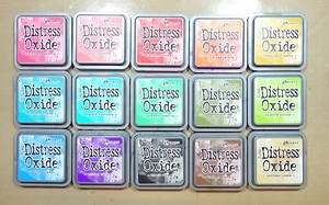 【教程】25色Distress Oxide Ink 使用示范-Mixed Media 丨Art Journal