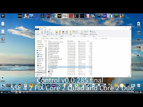 CONTROL SSE 4.2 FIX Core 2 Quad / Duo / Extreme / Xeon
