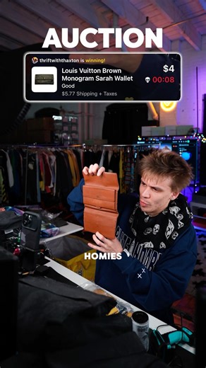 $1 Louis Vuitton Live Auction💨