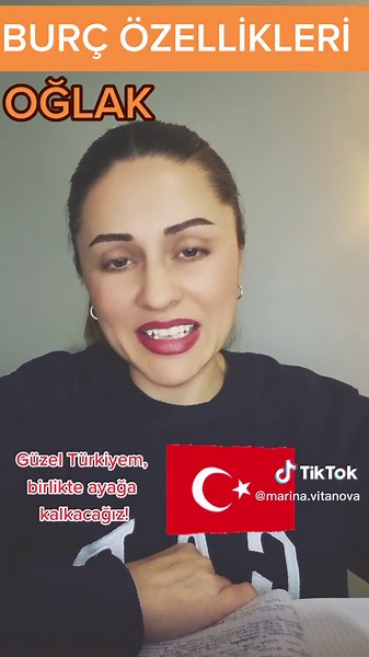Astropsikolog Marina VitaNova TikTok'ta