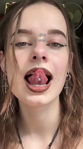 Tongue rings try on #ouferbodyjewelry #tonguepiercing #piercingjewelry