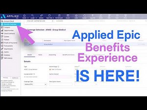 Applied Epic Benefits & Autofill: Best AMS for Benefits